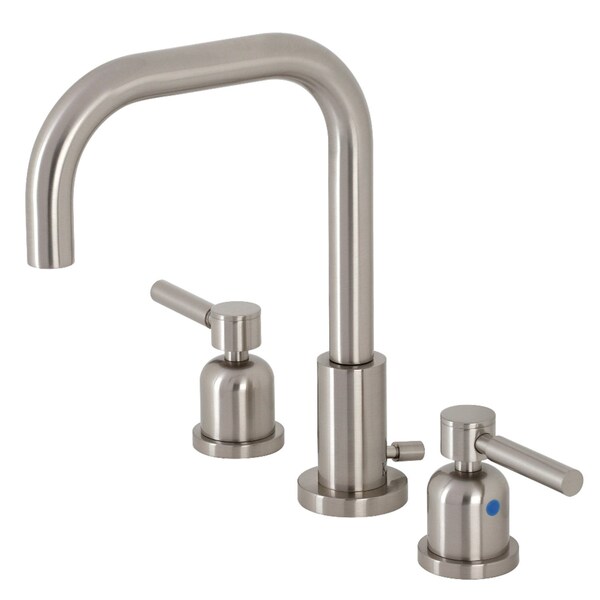 FSC8938DL Concord Widespread Bathroom Faucet W/ Brass Pop-Up, Nickel